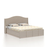 Maron Upholstered Bed With Box Storage - 12 Months Warranty(LUXE EDITION)