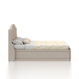 Maron Upholstered Bed With Box Storage - 12 Months Warranty(LUXE EDITION)