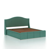 Maron Upholstered Bed With Box Storage - 12 Months Warranty(LUXE EDITION)