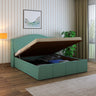 Maron Upholstered Bed With Hydraulic Box Storage - 12 Months Warranty(LUXE EDITION)
