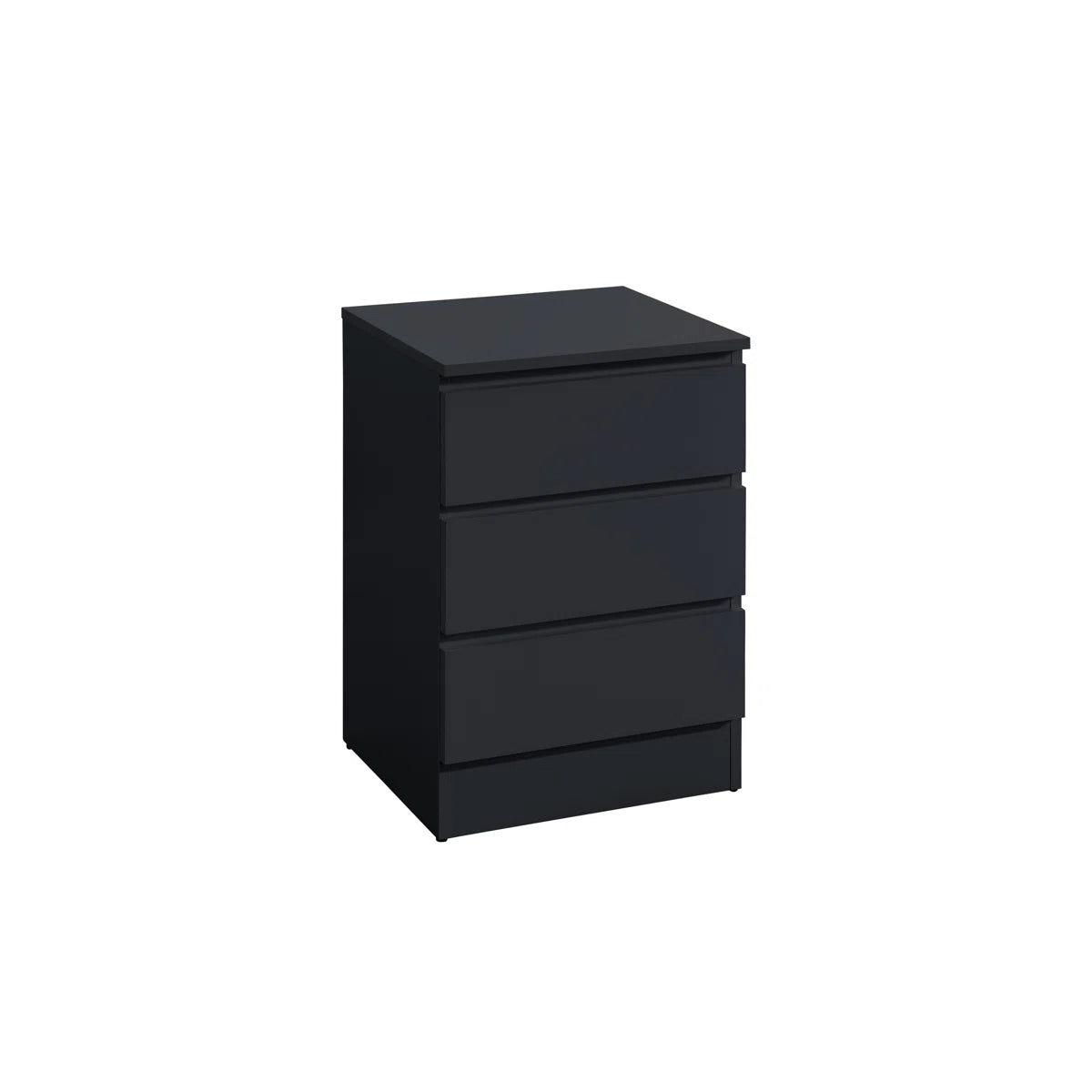 DENIEL Solid Sheesham Wood Bedside Table With 3 Drawers Storage - 3 Years Warranty (LUXE EDITION)