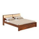 Victoria Solid Sheesham Wood Bed Without Storage - 3 years Warranty