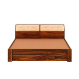 Victoria Solid Sheesham Wood Bed Without Storage - 3 years Warranty