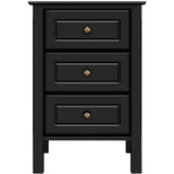 ISAAC Solid Sheesham Wood Bedside Table - 3 Years Warranty (LUXE EDITION)