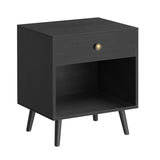 MONO Solid Sheesham Wood Bedside Table - 3 Years Warranty (LUXE EDITION)