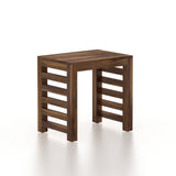 Cairo Solid Sheesham Wood Nesting Stools - 3 Years Warranty