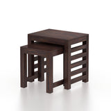Cairo Solid Sheesham Wood Nesting Stools - 3 Years Warranty