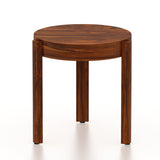 Round Solid Sheesham Wood Nesting Stools - 3 Years Warranty
