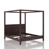 Rayon Grand Poster Solid Sheesham Wood Bed - 3 Years Warranty