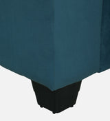 BOLT Upholstered Ottoman Bench With Storage - 12 Months Warranty(Teal Color)