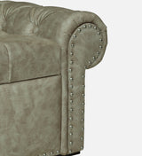 FABRIO Upholstered Ottoman Bench With Storage - 12 Months Warranty(Beige Suede)