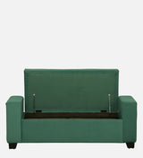 BOLT Upholstered Ottoman Bench With Storage - 12 Months Warranty(Oasis Color)