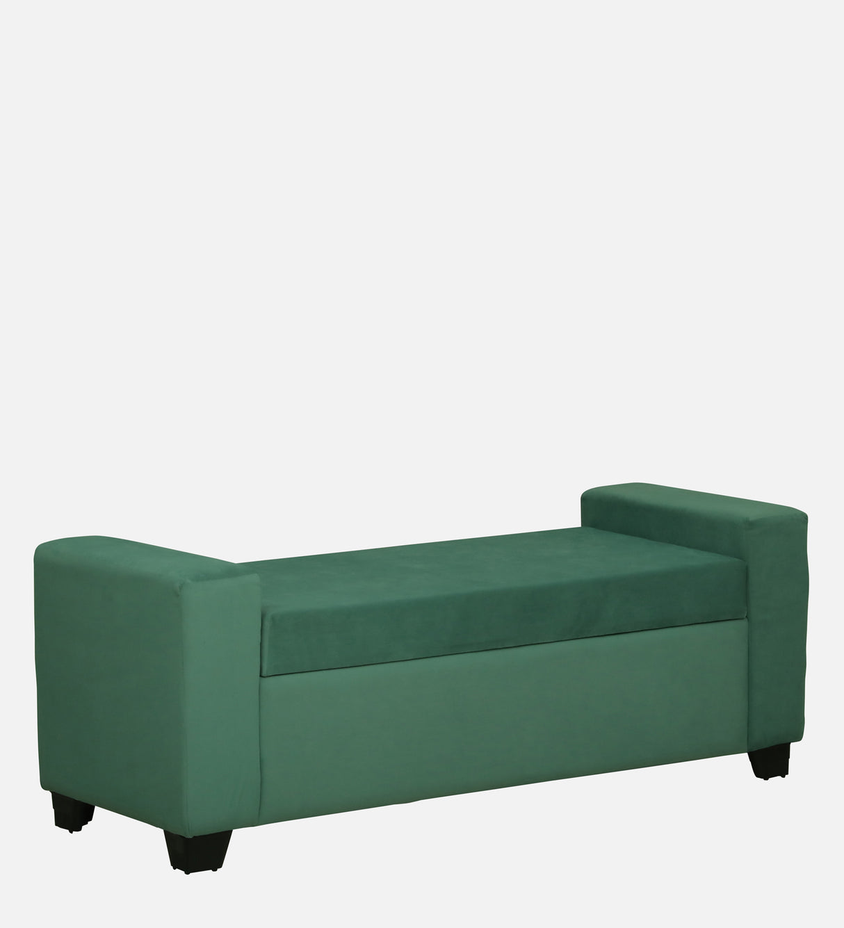 BOLT Upholstered Ottoman Bench With Storage - 12 Months Warranty(Oasis Color)