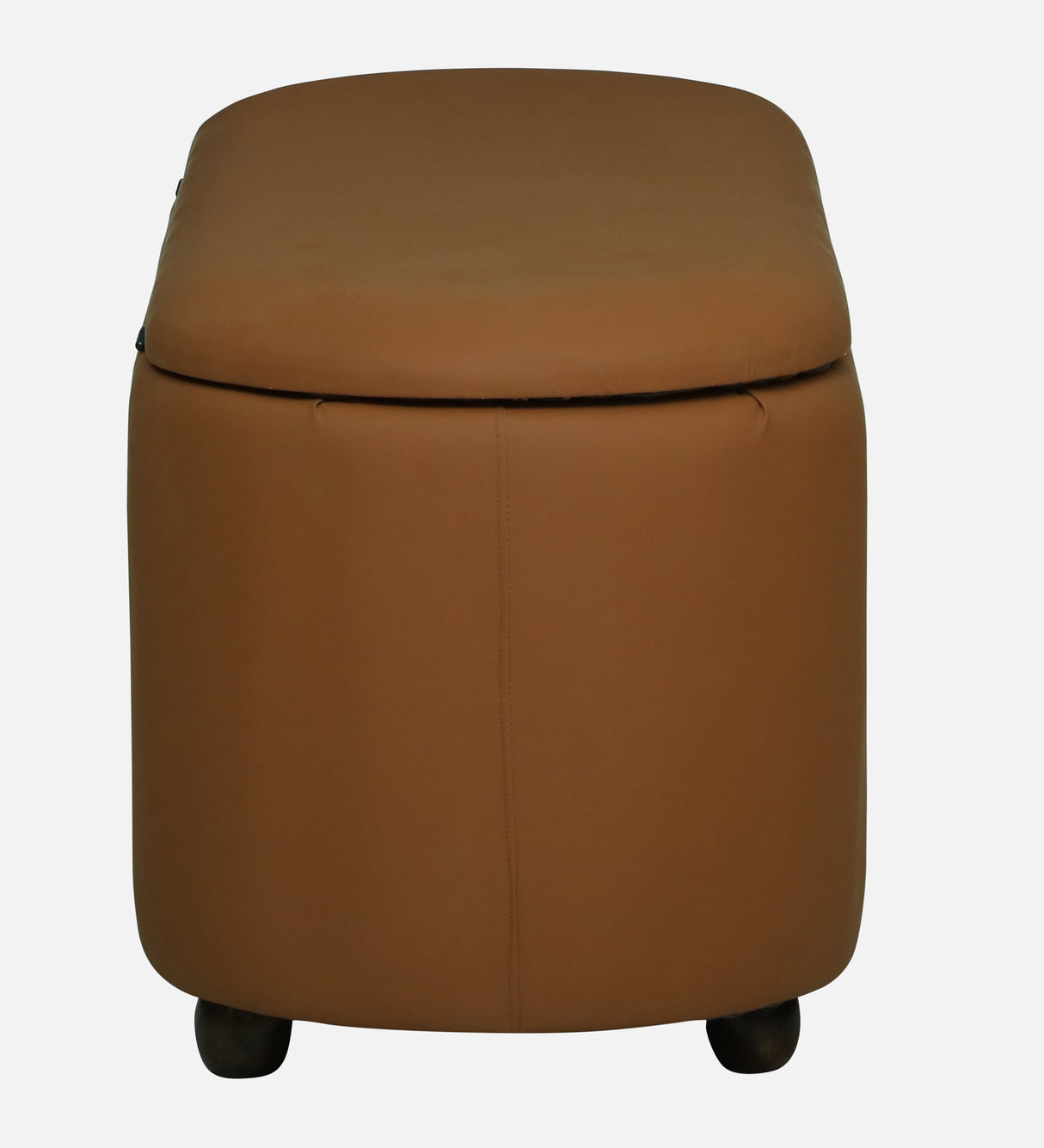 ROMAN Upholstered Ottoman Bench With Storage - 12 Months Warranty(Camel Brown)