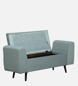 Mayor Upholstered Ottoman Bench With Storage - 12 Months Warranty(Grey)