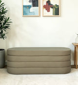 EMPEROR Upholstered Ottoman Bench With Storage - 12 Months Warranty(Mangolia)