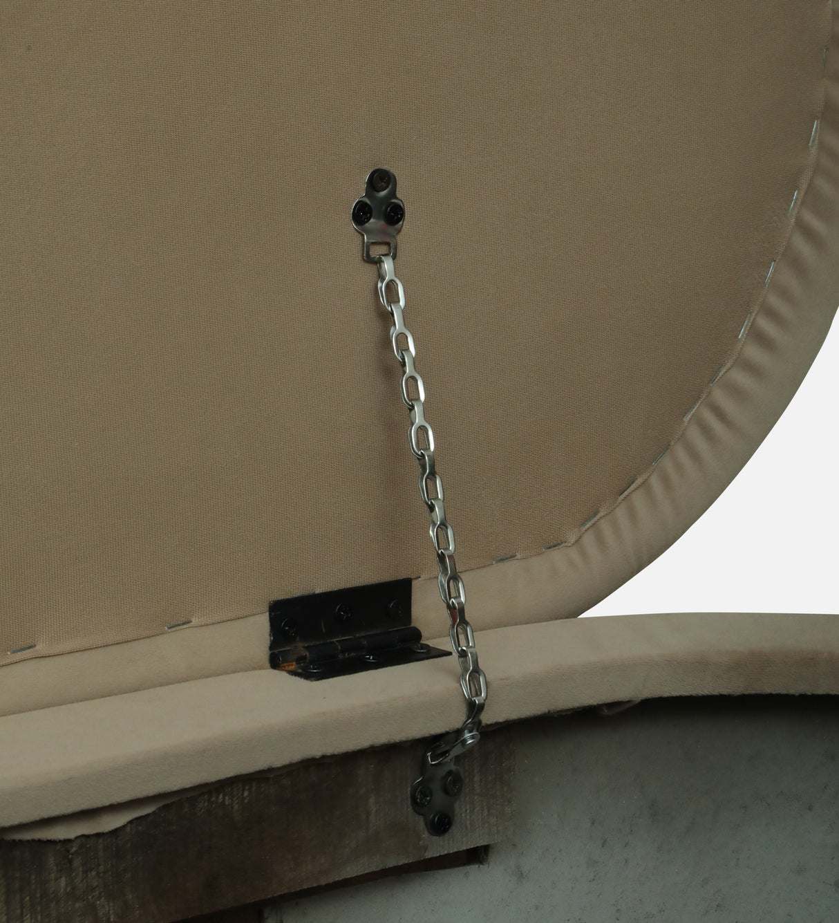 EMPEROR Upholstered Ottoman Bench With Storage - 12 Months Warranty(Mangolia)