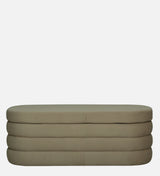 EMPEROR Upholstered Ottoman Bench With Storage - 12 Months Warranty(Mangolia)
