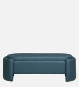 LOUISE Upholstered Ottoman Bench With Storage - 12 Months Warranty(Teal Blue)