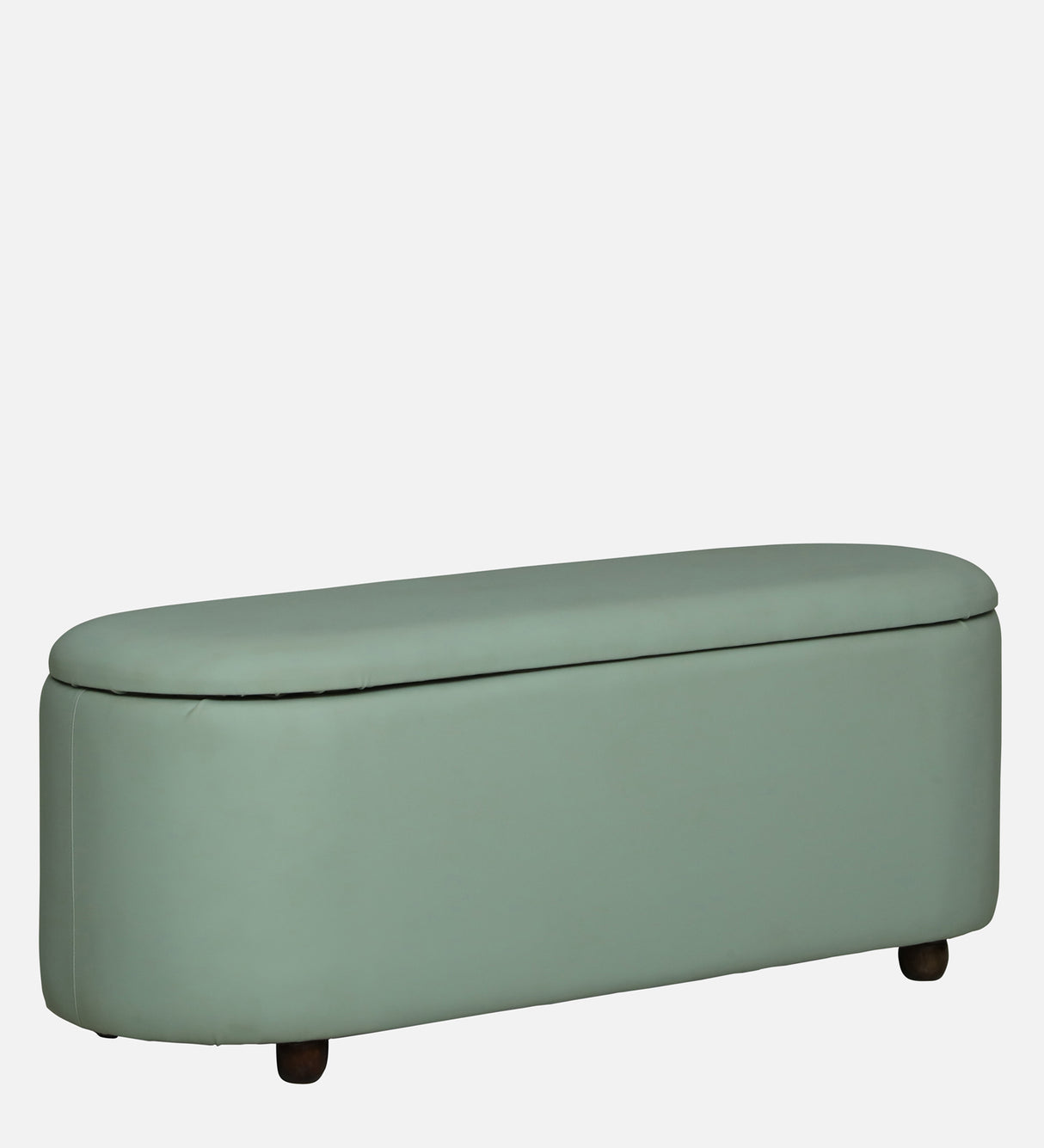 ROMAN Upholstered Ottoman Bench With Storage - 12 Months Warranty(Oasis)