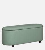 ROMAN Upholstered Ottoman Bench With Storage - 12 Months Warranty(Oasis)