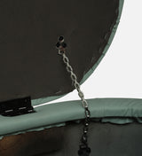 ROMAN Upholstered Ottoman Bench With Storage - 12 Months Warranty(Oasis)