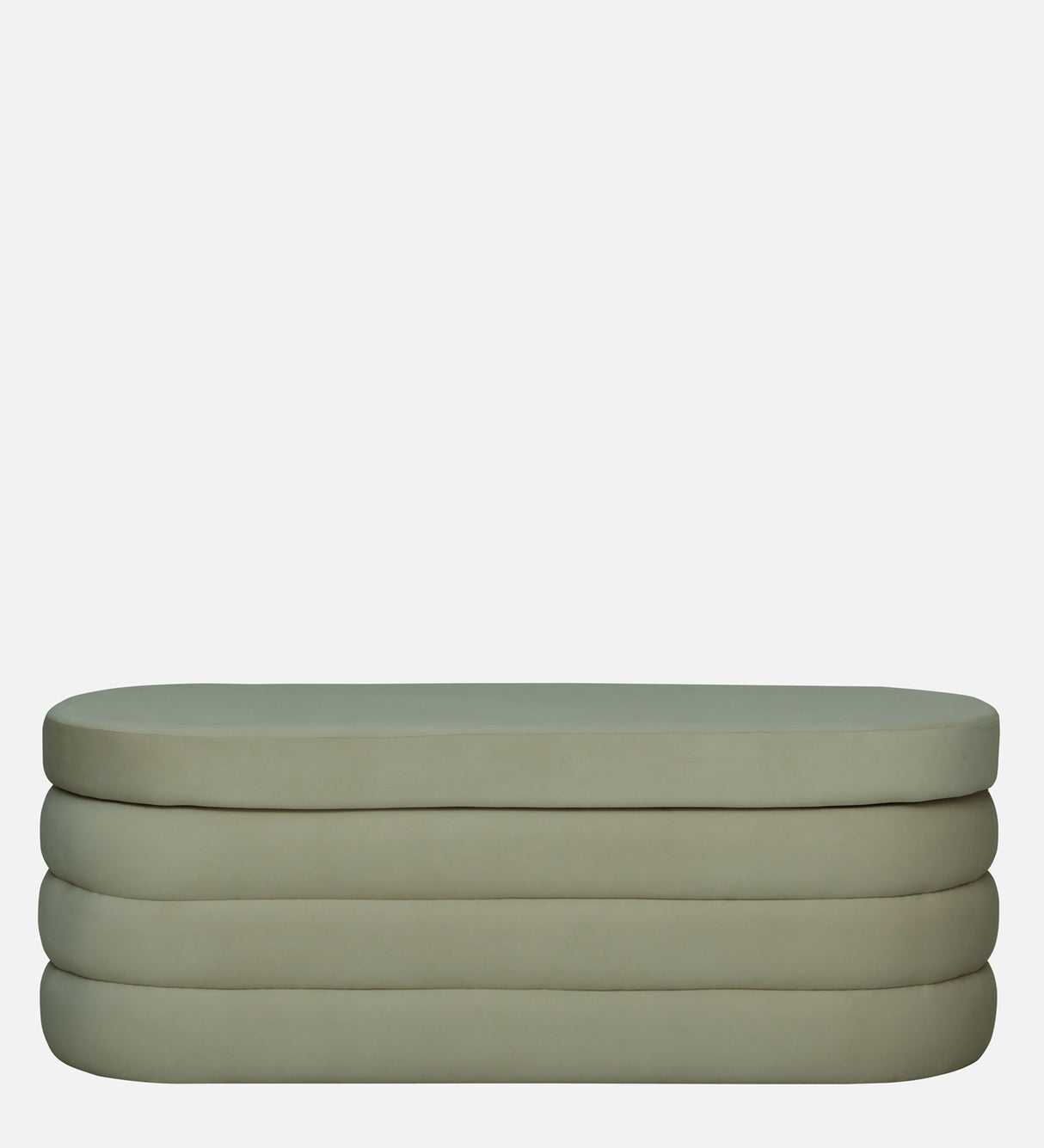 EMPEROR Upholstered Ottoman Bench With Storage - 12 Months Warranty(Cream)