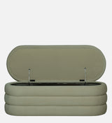 EMPEROR Upholstered Ottoman Bench With Storage - 12 Months Warranty(Cream)