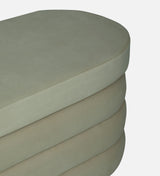 EMPEROR Upholstered Ottoman Bench With Storage - 12 Months Warranty(Cream)