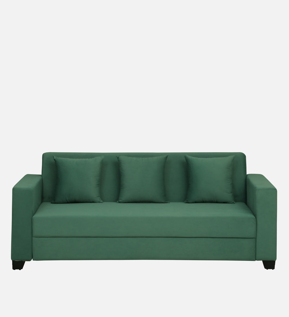 OOTY Three Seater Upholstered Sofa Velvet - 12 Months Warranty - OASIS