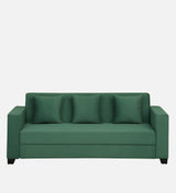 OOTY Three Seater Upholstered Sofa Velvet - 12 Months Warranty - OASIS