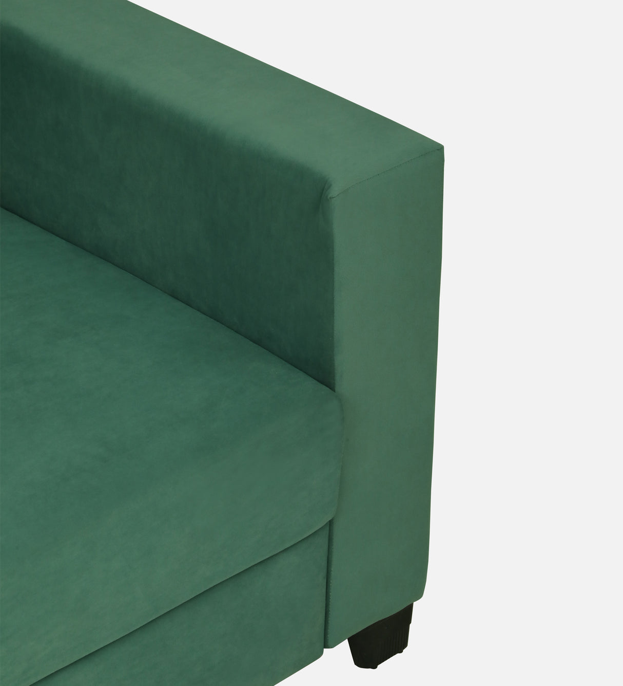 OOTY Three Seater Upholstered Sofa Velvet - 12 Months Warranty - OASIS