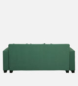 OOTY Three Seater Upholstered Sofa Velvet - 12 Months Warranty - OASIS