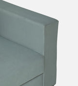 OOTY Three Seater Upholstered Sofa Velvet - 12 Months Warranty - GREY