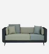 VEGAS Three Seater Upholstered Sofa Velvet - 12 Months Warranty