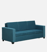 GOA Three Seater Upholstered Sofa Velvet - 12 Months Warranty