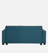 GOA Three Seater Upholstered Sofa Velvet - 12 Months Warranty