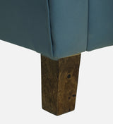 LUNA Three Seater Upholstered Sofa - 12 Months Warranty - Navy Blue