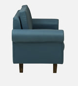 LUNA Three Seater Upholstered Sofa - 12 Months Warranty - Navy Blue