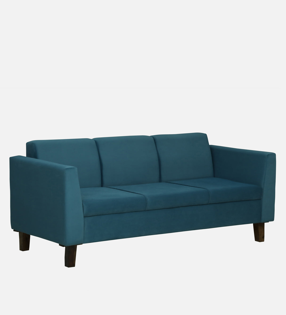 MANALI Three Seater Upholstered Sofa Velvet - 12 Months Warranty