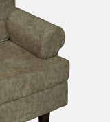 FABRIO Three Seater Upholstered Sofa Velvet - 12 Months Warranty - Beige Suede