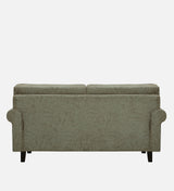 FABRIO Three Seater Upholstered Sofa Velvet - 12 Months Warranty - Beige Suede