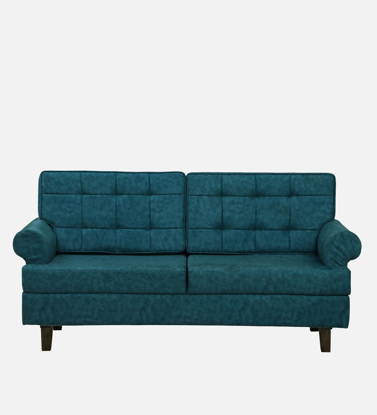 FABRIO Three Seater Upholstered Sofa Velvet - 12 Months Warranty - Ocean Suede