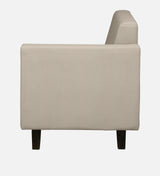 Venus Velvet Fabric LHS Lounger In Cream Color
