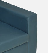 GOA Three Seater Upholstered Sofa With Storage - 12 Months Warranty - BLUE