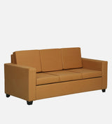 GOA Three Seater Upholstered Sofa With Storage - 12 Months Warranty - SAFFARON