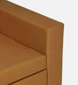 GOA Three Seater Upholstered Sofa With Storage - 12 Months Warranty - SAFFARON
