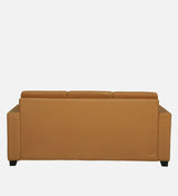 GOA Three Seater Upholstered Sofa With Storage - 12 Months Warranty - SAFFARON