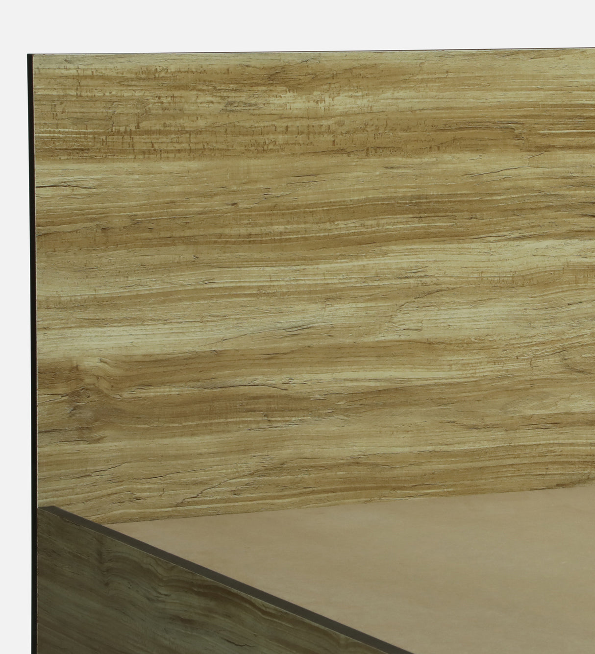 CARPER Engineered Wood Bed with Box Storage (STONE) - 12 Months Warranty