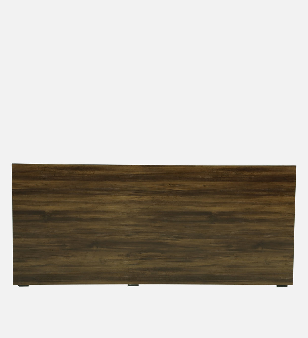 CARPER Engineered Wood Bed with Box Storage (Walnut) - 12 Months Warranty